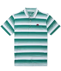 Chubbies Hole In One Hue Striped Short Sleeve Knit Polo Shirt