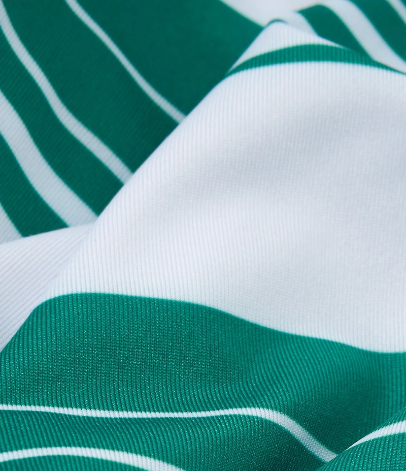 Chubbies Hole In One Hue Striped Short Sleeve Knit Polo Shirt