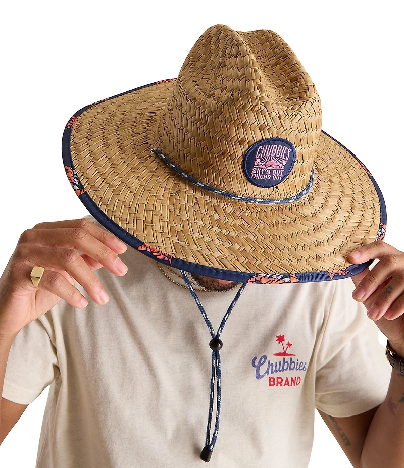 Chubbies King Of The Sea Straw Hat