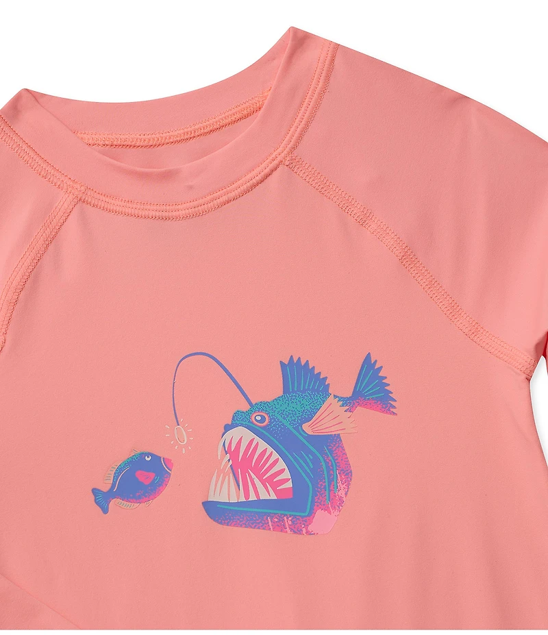 Chubbies Little Boys Light The Way Graphic Long Sleeve Rashguard