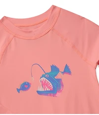 Chubbies Little Boys Light The Way Graphic Long Sleeve Rashguard