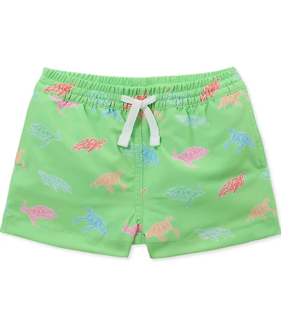 Chubbies Little Boys Turtally Awesome Print Swim Trunks