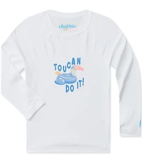 Chubbies Little Boys Yes Toucan Long Sleeve Rash Guard