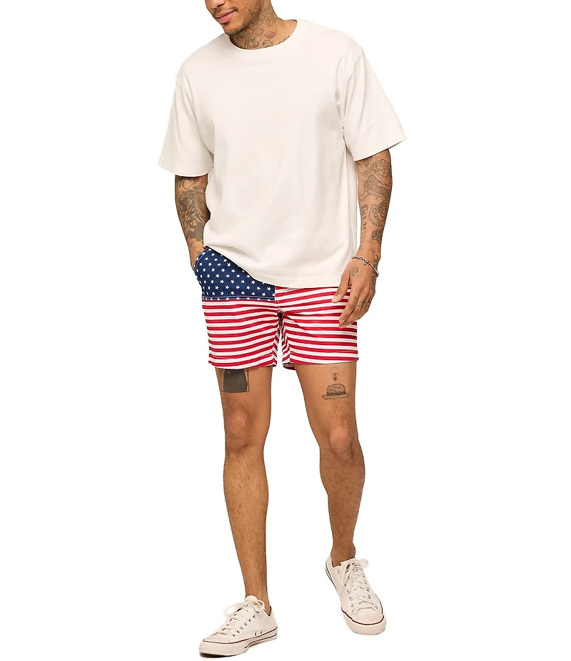 Chubbies 'Mericas Patriotic 5.5#double; Inseam Shorts