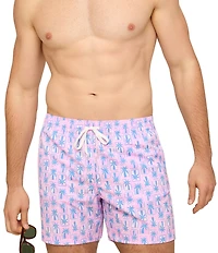 Chubbies Miami Mosaics 5.5#double; Swim Trunks