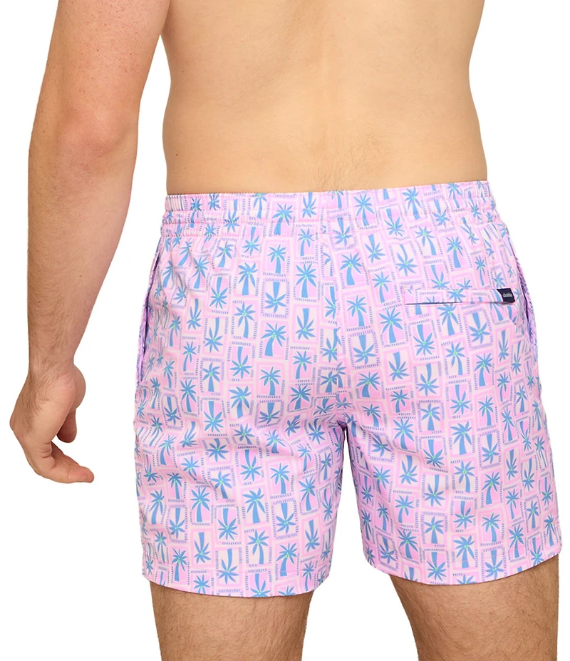 Chubbies Miami Mosaics 5.5#double; Swim Trunks