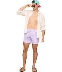 Chubbies Miami Mosaics 5.5#double; Swim Trunks