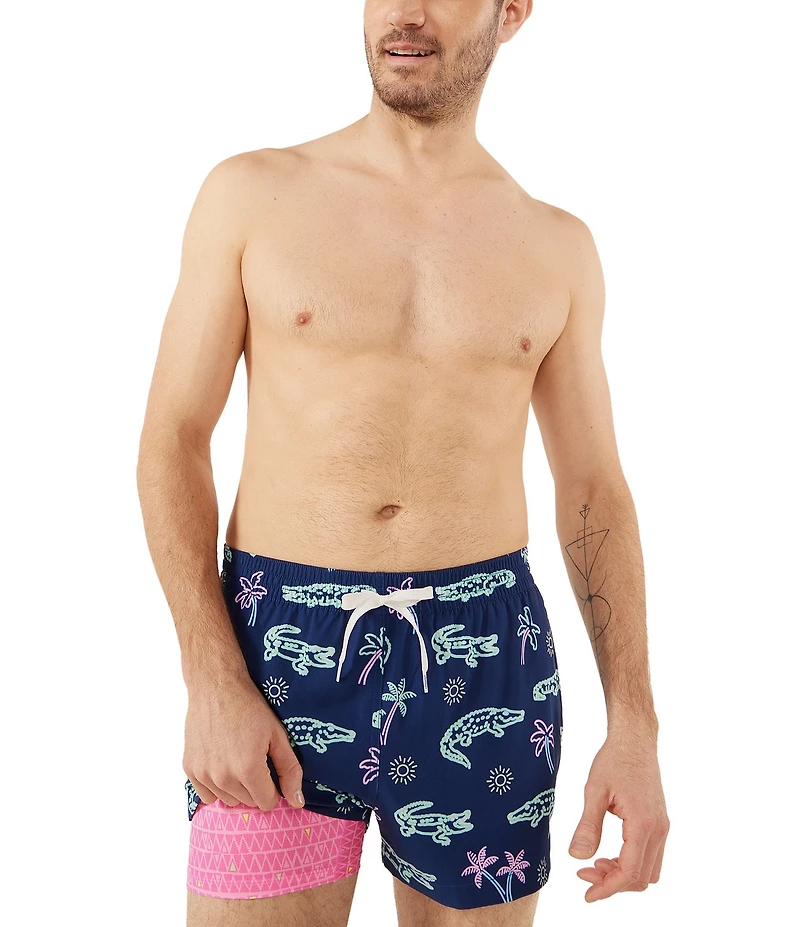 Chubbies Neon Classic 4#double; Inseam Swim Trunks