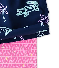 Chubbies Neon Classic 4#double; Inseam Swim Trunks