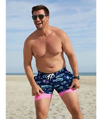 Chubbies Neon Classic 4#double; Inseam Swim Trunks