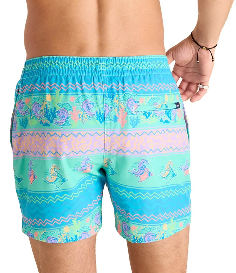 Chubbies Neptune's Weekend Wear Classic 5.5#double; Swim Trunks
