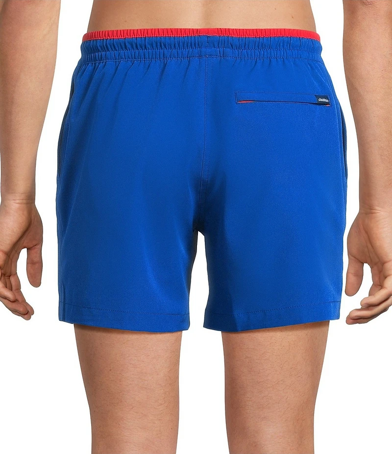 Chubbies Ol' College Try 5.5#double; Inseam Swim Trunks