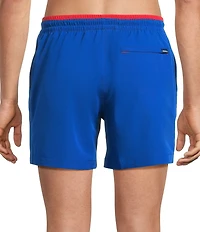 Chubbies Ol' College Try 5.5#double; Inseam Swim Trunks