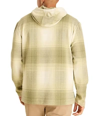 Chubbies Plaid Long Sleeve Knit Hoodie