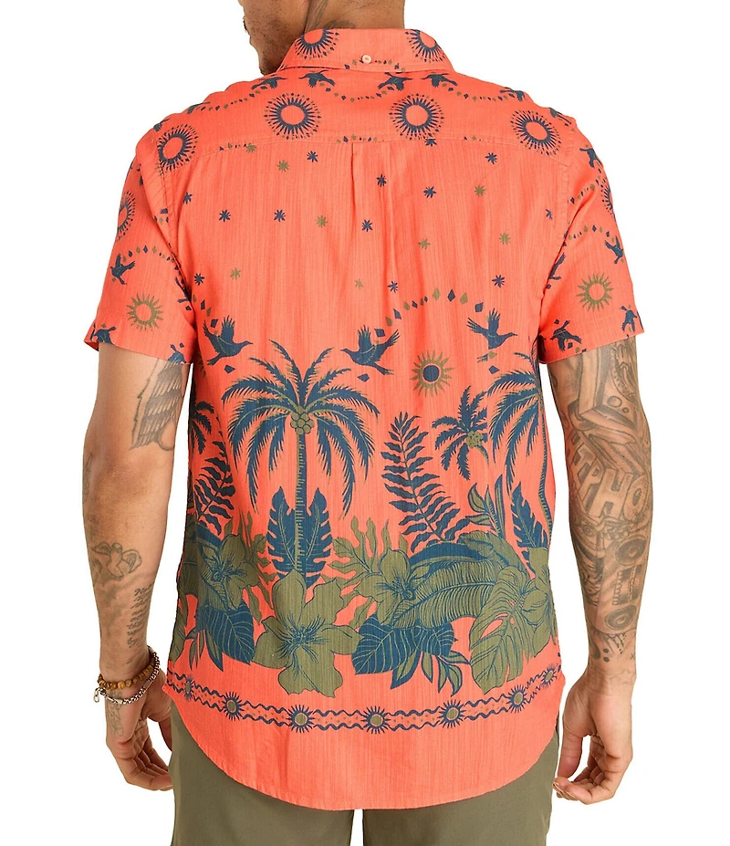 Chubbies Scenic Route Short Sleeve Woven Shirt