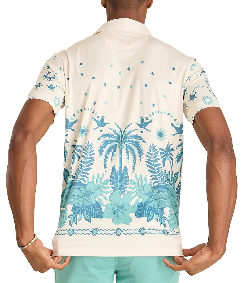 Chubbies Scenic Route Short Sleeve Polo Shirt