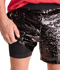 Chubbies Sequin Embellished Party Shorts