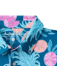 Chubbies Short Sleeve Citrus Punch Knit Polo Shirt