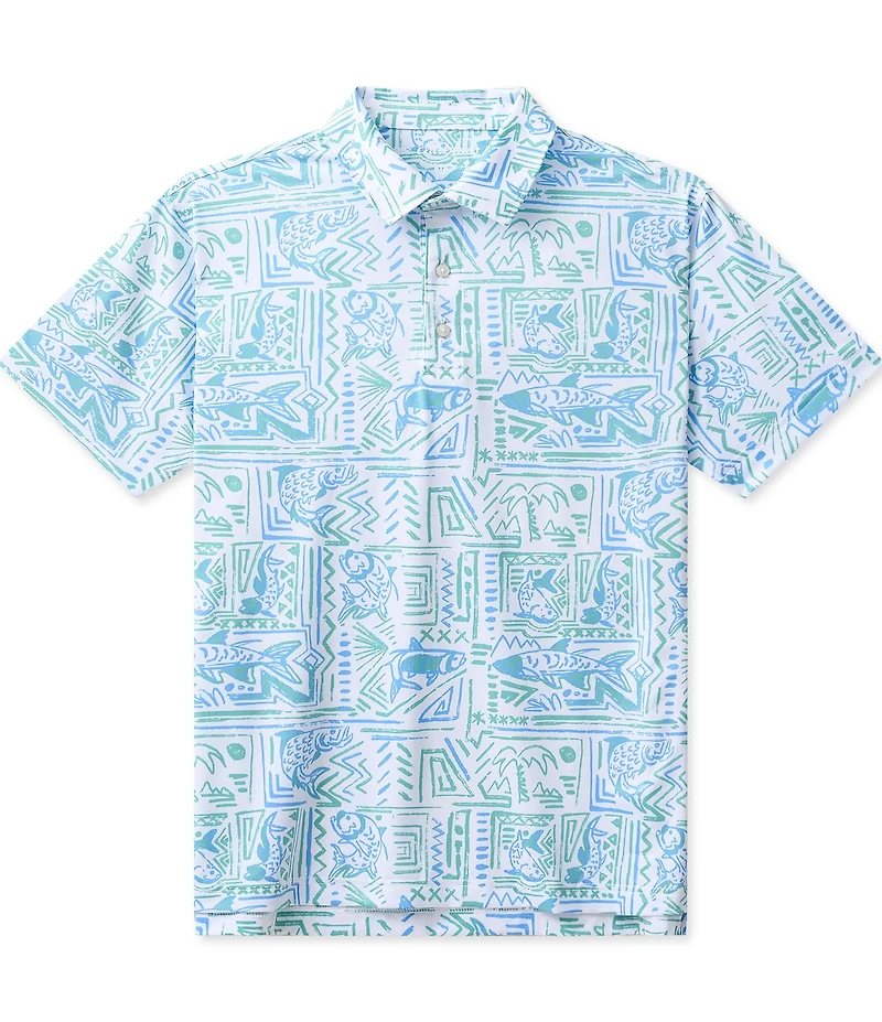 Chubbies Short Sleeve Pyramid Pool Knit Shirt