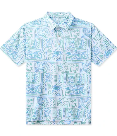 Chubbies Short Sleeve Pyramid Pool Knit Shirt