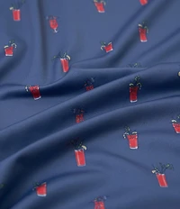 Chubbies Sip 'N' Relax Printed Performance Short Sleeve Polo