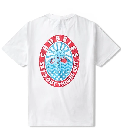 Chubbies Skies Out Thighs Out Short Sleeve T-Shirt