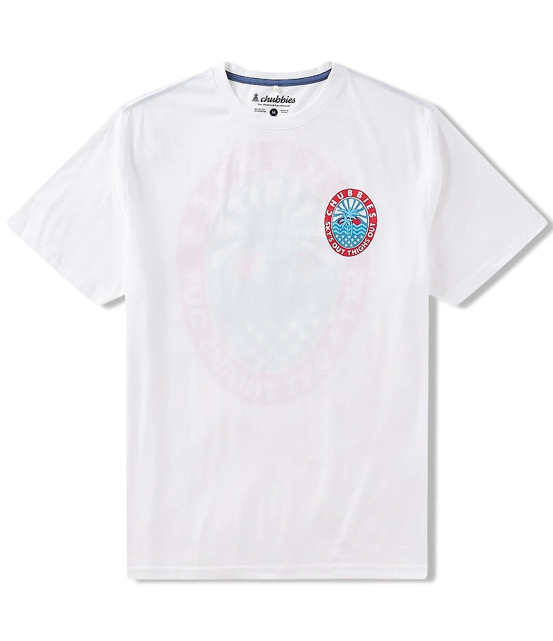 Chubbies Skies Out Thighs Out Short Sleeve T-Shirt