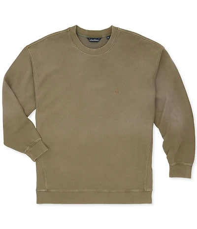 Chubbies Solid Relaxed Long Sleeve Crew Neck Sweatshirt