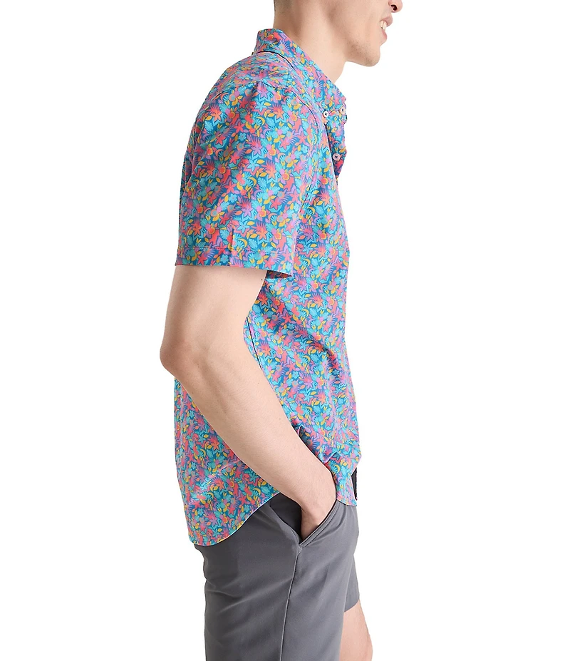 Chubbies Spade Short-Sleeve Printed Performance Friday Shirt