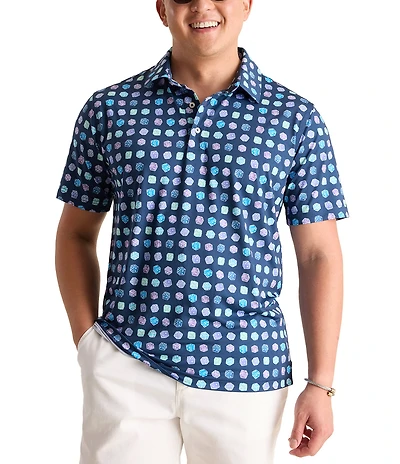 Chubbies Sugar, Spice & Everything Dice Performance Polo Shirt