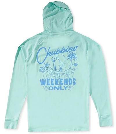Chubbies Sun Long Sleeve Lightweight Performance Hoodie