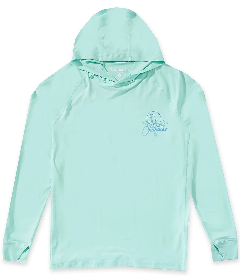 Chubbies Sun Long Sleeve Lightweight Performance Hoodie