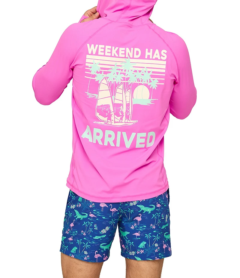 Chubbies Sun Long Sleeve Lightweight Performance Hoodie