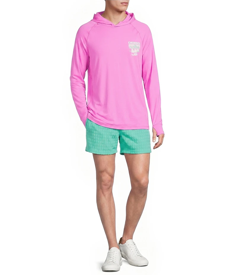 Chubbies Sun Long Sleeve Lightweight Performance Hoodie