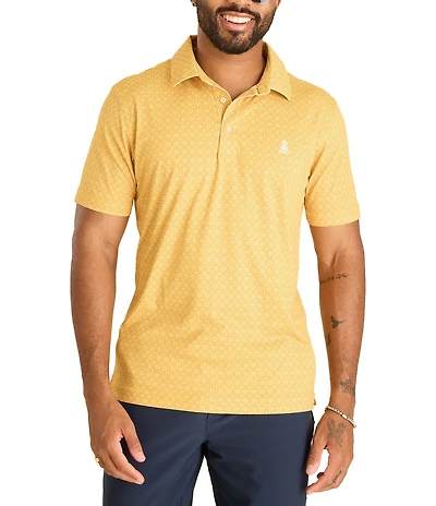 Chubbies Sundial Short Sleeve Performance Polo Shirt