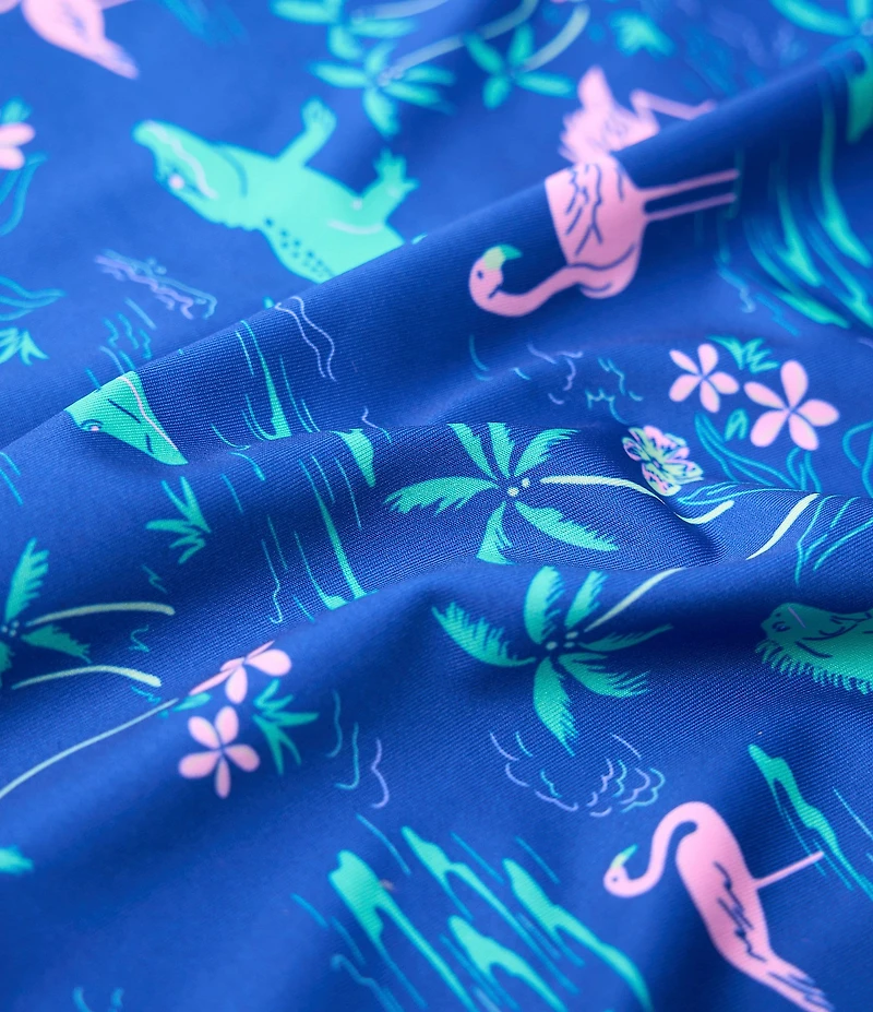 Chubbies Swamp & Circumference Short Sleeve Performance Knit Polo