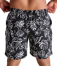 Chubbies The Briefly in Paradise 7#double; Classic Swim Trunks