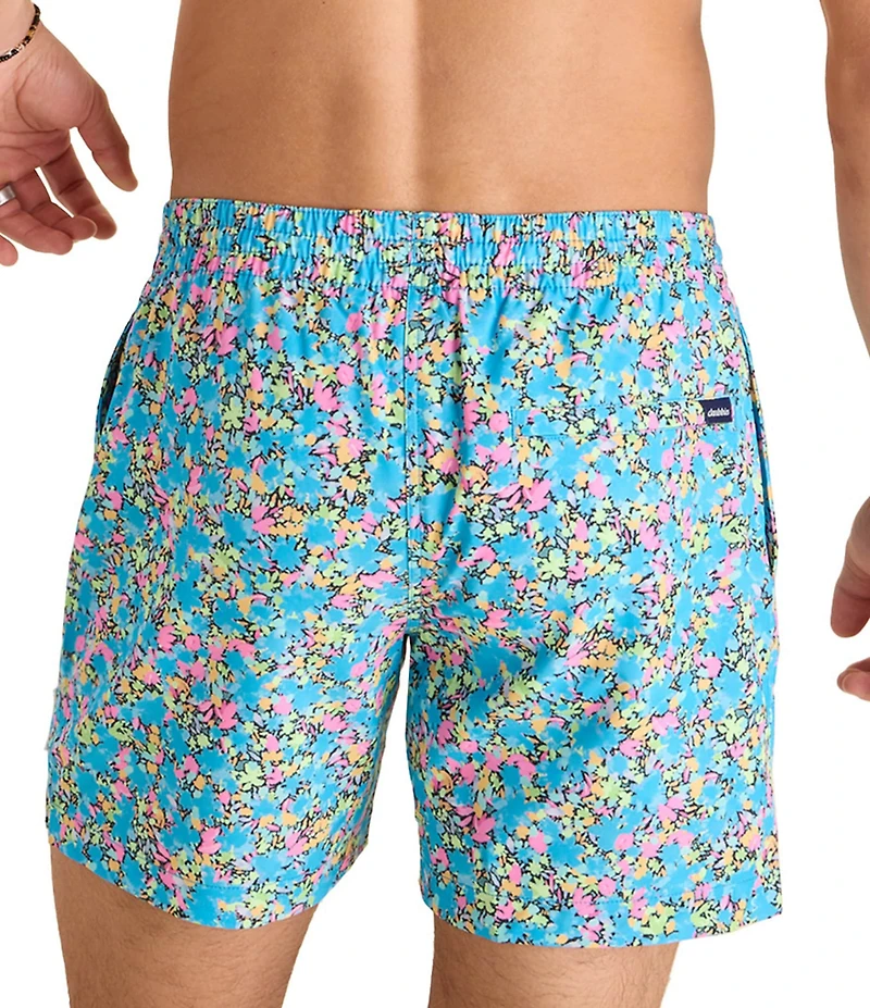 Chubbies The Isle X Chubbies Floral 5.5#double; Inseam Swim Trunks