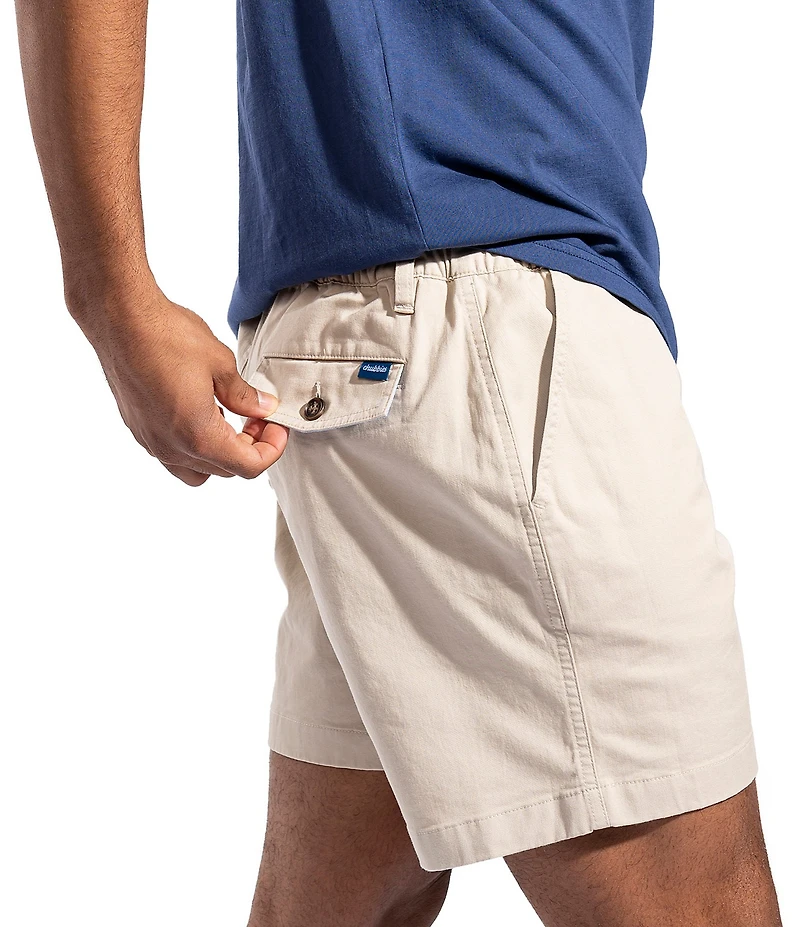 Chubbies The Khakinators 5.5#double; Inseam Low Rise Stretch Shorts