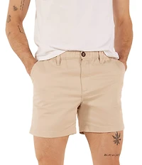 Chubbies The Khakinators 5.5#double; Inseam Low Rise Stretch Shorts