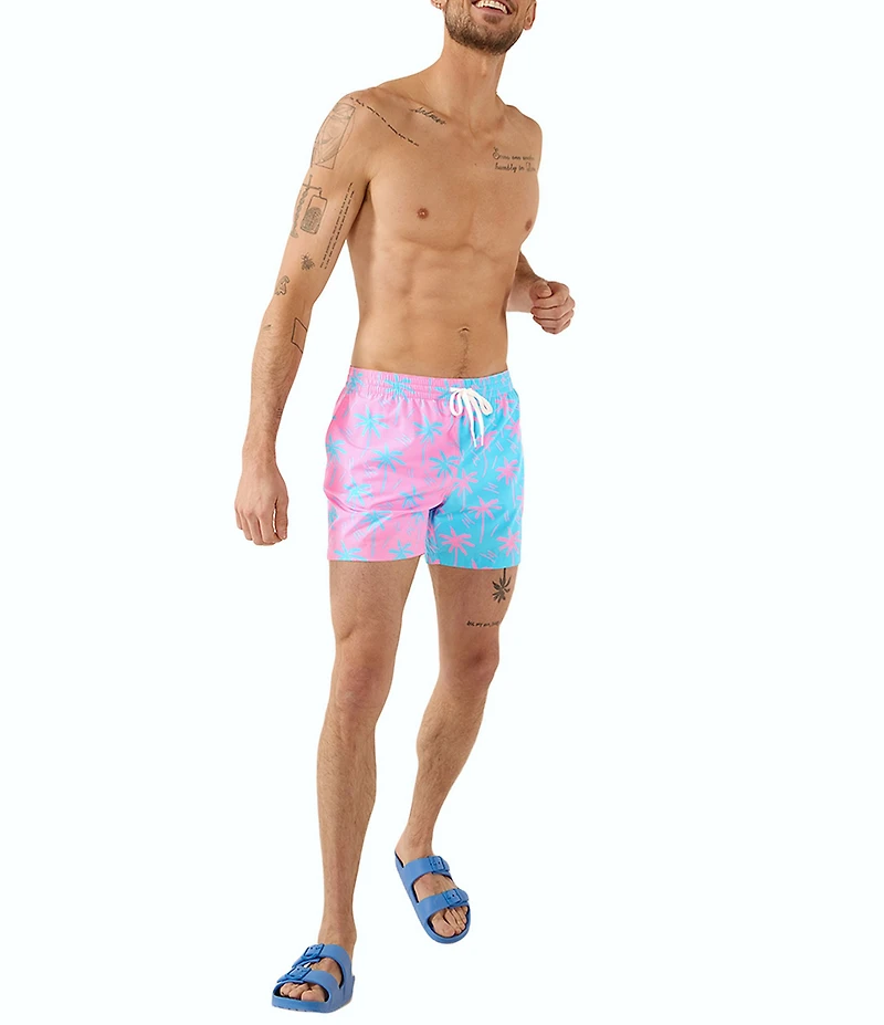 Chubbies The Prince of Prints 5.5#double; Classic Swim Trunks