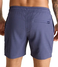 Chubbies The Sketches 5.5#double; Textured Swim Trunks