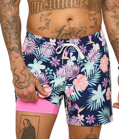 Chubbies Tropic Like Its Hot 5.5#double; Swim Trunks