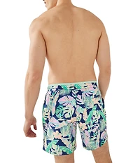 Chubbies Tropical Night Fauna 5.5#double; Inseam Swim Trunks