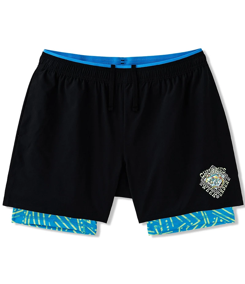 Chubbies Tropics Ultimate Training Technical Performance 5.5#double; Shorts