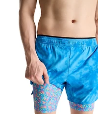 Chubbies Turbo Blooms Ultimate Training Technical Performance 5.5#double; Shorts