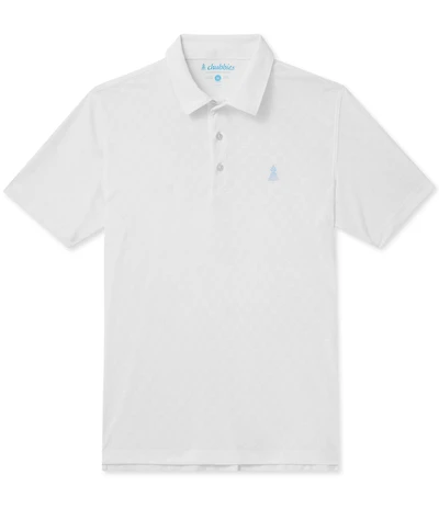 Chubbies Vanna Short Sleeve Checkered Polo
