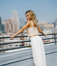 CIEBON Jeneen High Waisted Wide Leg Pants