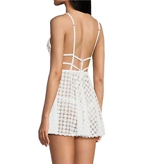 Cinema Etoile Soft Cup Stretch Daisy Lace Babydoll
