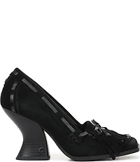 Circus NY by Sam Edelman Ainsley Suede Kiltie Bow Loafer Pumps